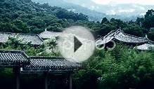 clip 11978205: China ancient architecture in bamboo forest.
