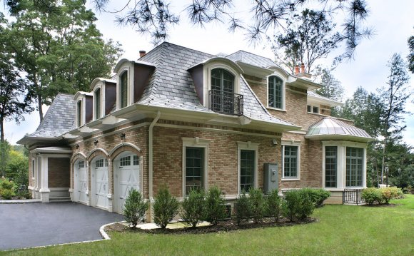 With Brick Style House