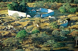Great Zimbabwe: Great Zimbabwe with Great Enclosure [Credit: ZEFA]