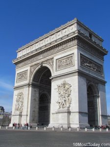 Most Famous Man-Made Arches: Arc de Triumph, Paris