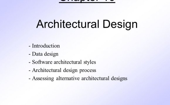 Software architectural styles
