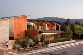 The net-zero energy David and Lucile Packard Foundation Headquarters, in Los Altos, Calif., by EHDD