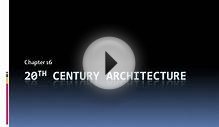 20Th Century Architecture