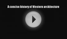A concise history of Western architecture PDF Download