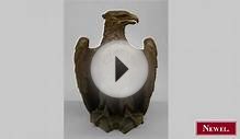 Antique American Federal style (19/20th Cent) bronze eagle