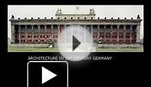 ARCHITECTURE IN 19th CENTURY GERMANY