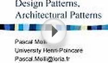 Design Patterns, Architectural Patterns