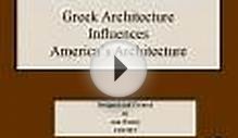 Greek Architecture Influences Americas Architecture