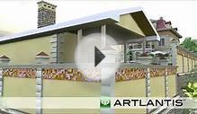 Greek Revival Style House (Artlantis Animation)