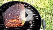 Smoked BBQ Boston Butt Texas Style Sliced (Smoked with