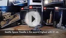 Which is the highest Lego Architecture tower? Empire State
